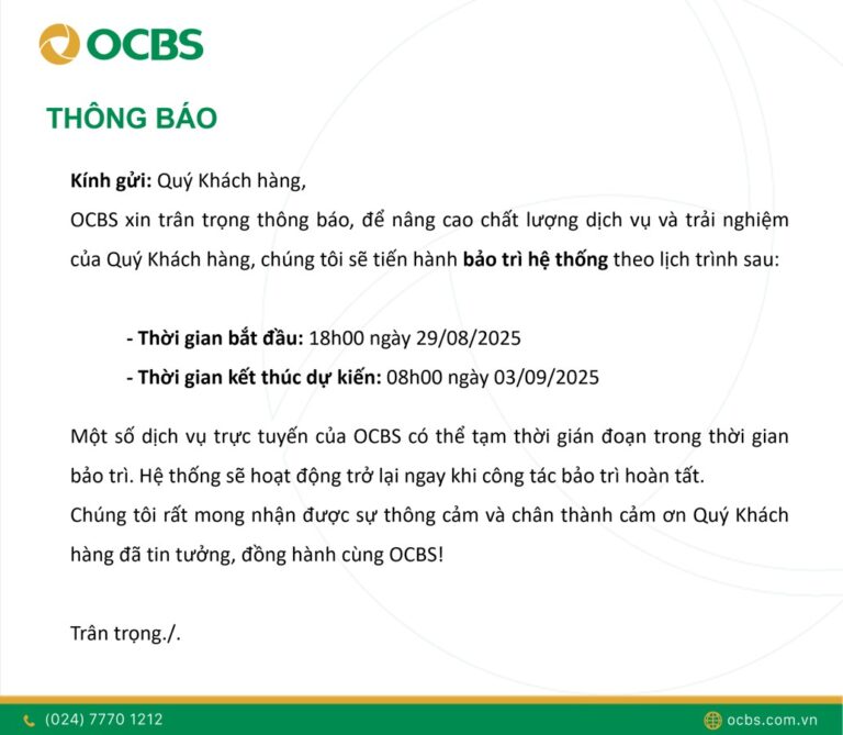 OCBS_thongbaoBaotri