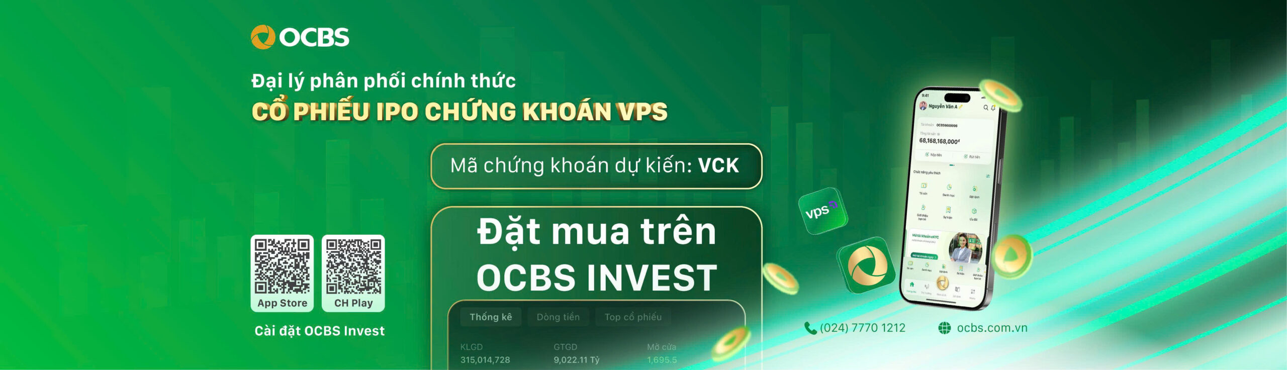 Banner web IPO VPS